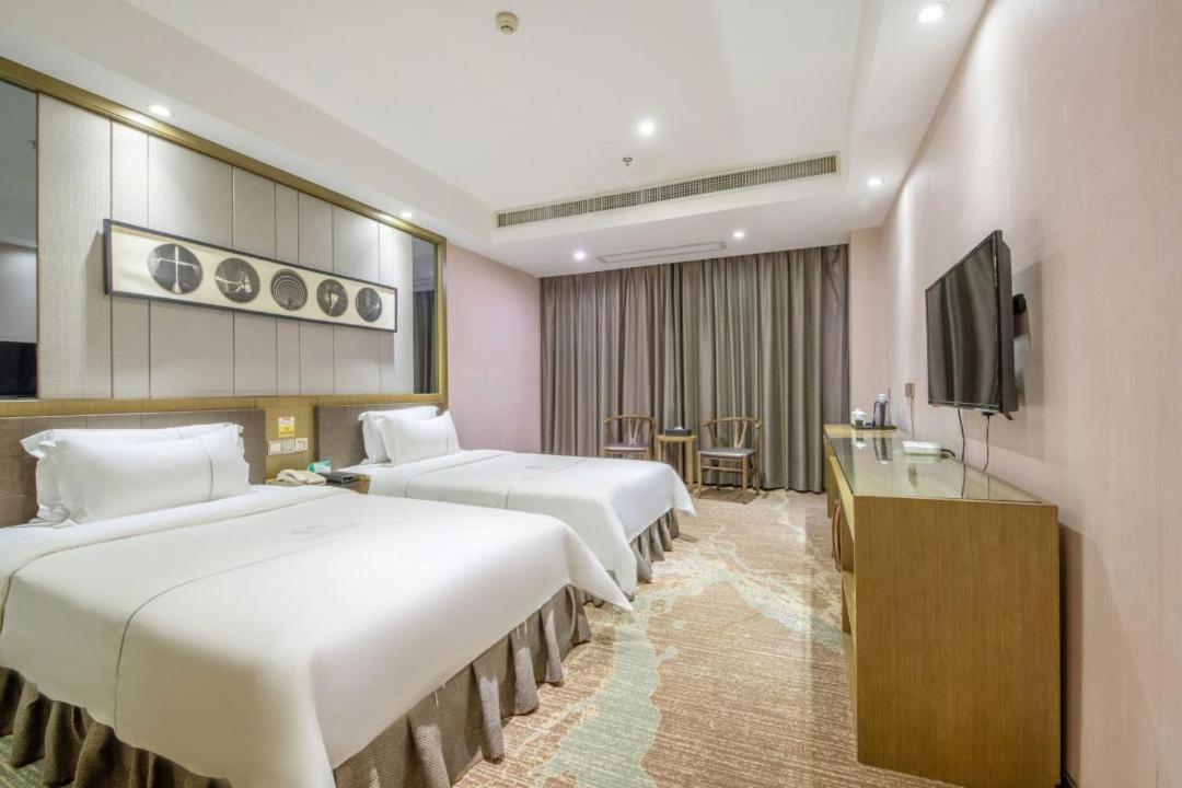 Lnsail Hotel Shenzhen Luohu Port Railway Station Exterior foto