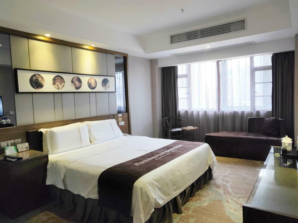 Lnsail Hotel Shenzhen Luohu Port Railway Station Exterior foto